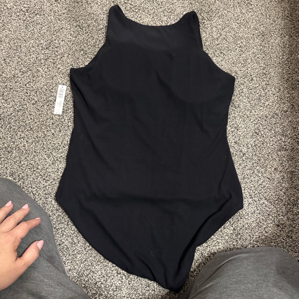 Soma Black Bodysuit